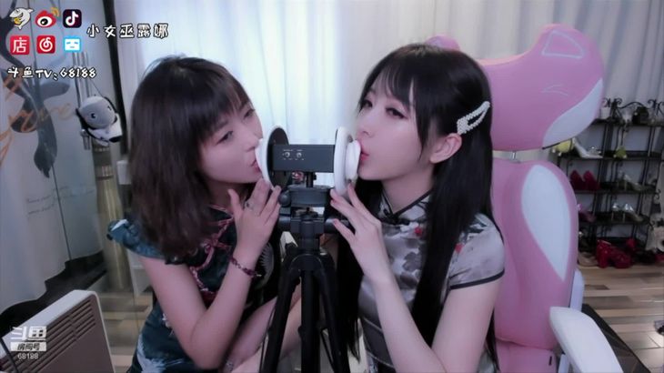 [小女巫露娜]两个女孩ASMR助眠 水的声音