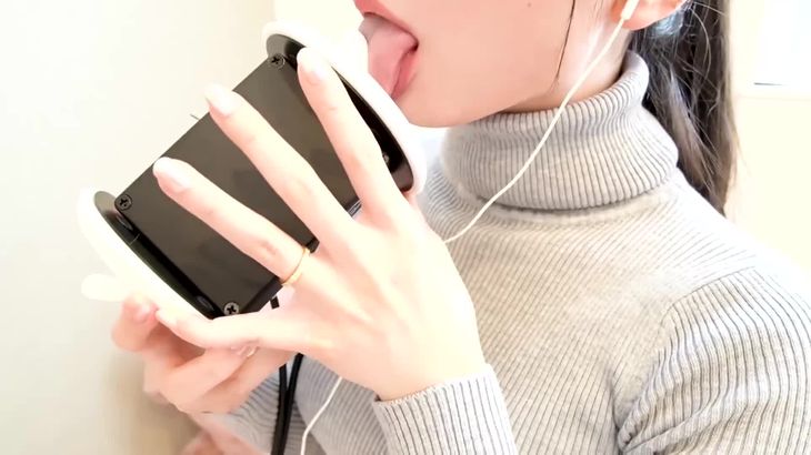 [Uuchan]ASMR日系视觉向舔耳，半露脸系列