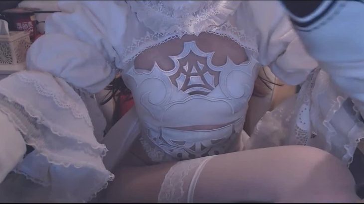 ASMRAki秋水 花嫁丝袜 舔耳助眠