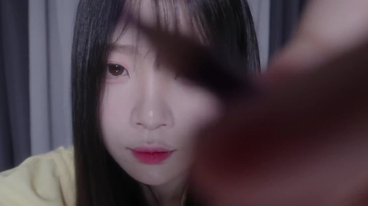 ASMR（Sub）잠이-오는-렌즈-메이크업-샵-상황극-（간질간질-시각적-팅글-폭발）-Sleepy-Lens-Makeup-Shop