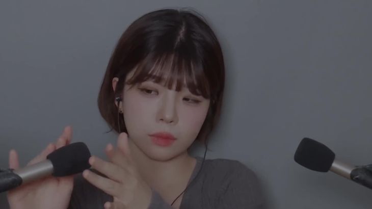 ASMR-여기-만지면-진짜-팅글온다던데│뇌-쭈물거리는-기분-뇌마사지-마이크-건드리기,마이크-긁기-Tingle-brain-massage,touch