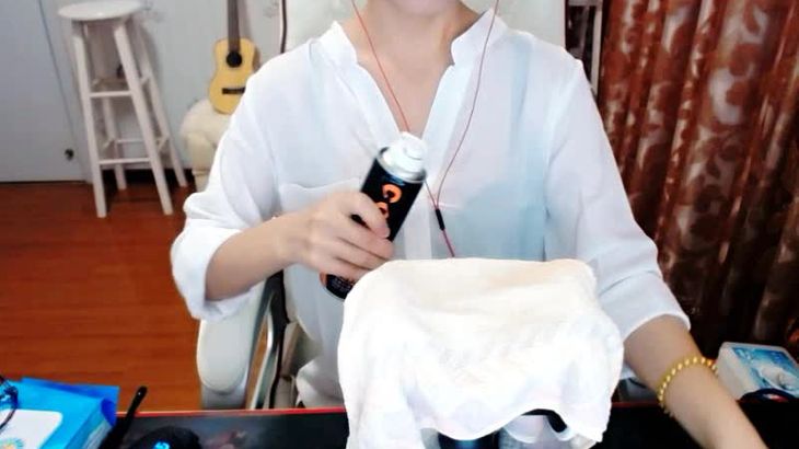 [斗鱼冷小六]飞机办卡助眠ASMR视频集 2