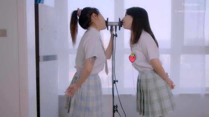 [ASMR在线][小萌]最新会员ASMR舒服草莓双立