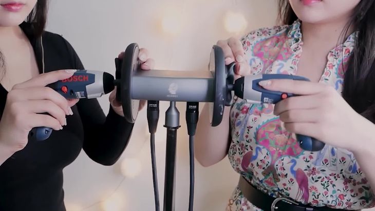 ASMR-Fixing-Your-Ears_-drill–Driver-socket-wrench-twin-Ear-Cupping