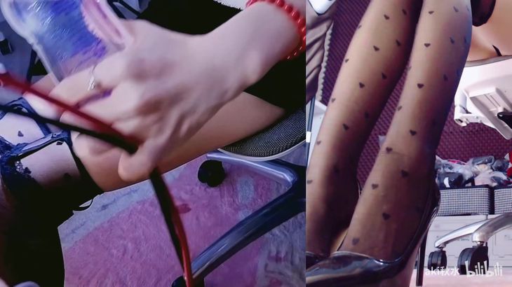 [aki秋水ASMR]秋水充电福利怼脸孔雀鱼采耳视觉触发哄睡视频集 17